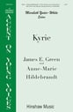 Kyrie Three-Part Mixed choral sheet music cover